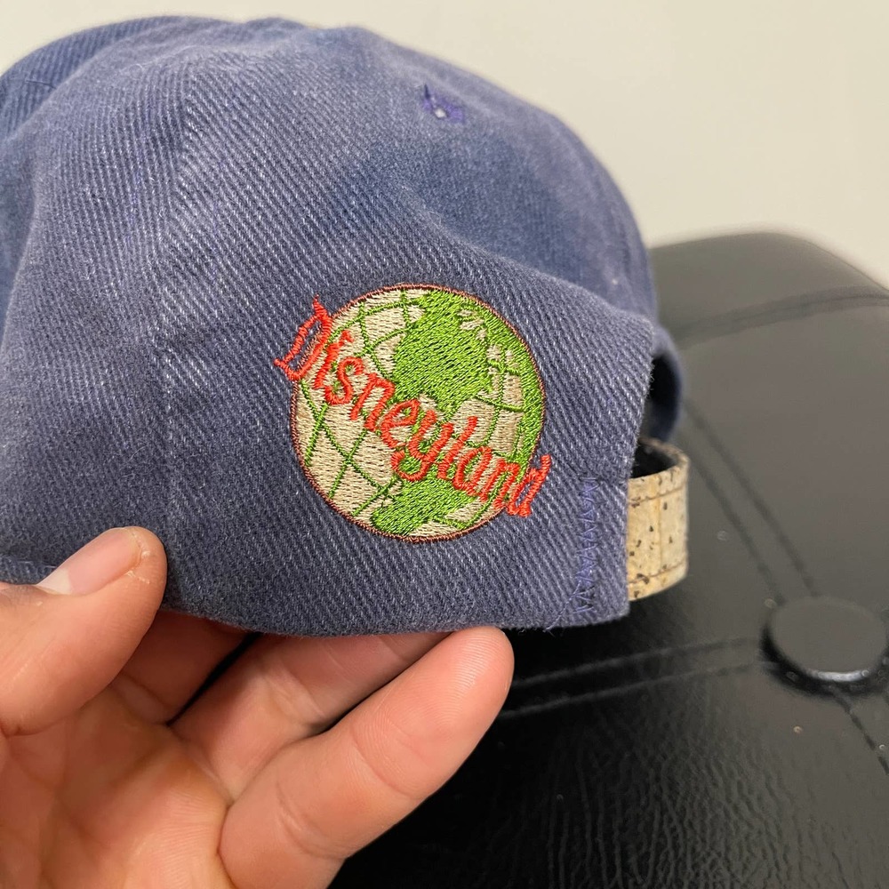 Vintage Disney Mickey Embroidered Adjustable Cork Brim Baseball Cap - Picture 9 of 14